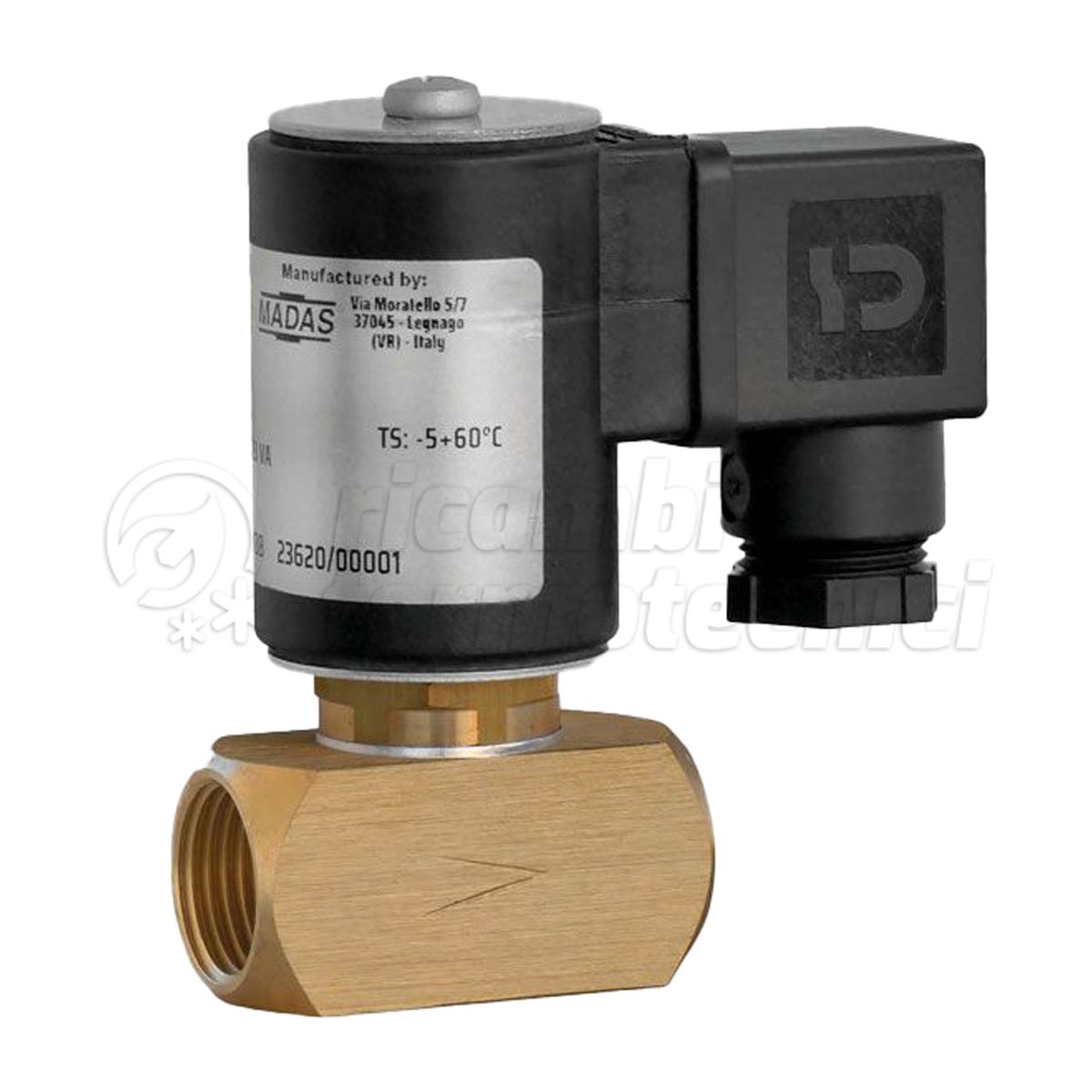 ELETTROVALVOLA X GASOLIO  MADAS M15 3/8" OMOL.
