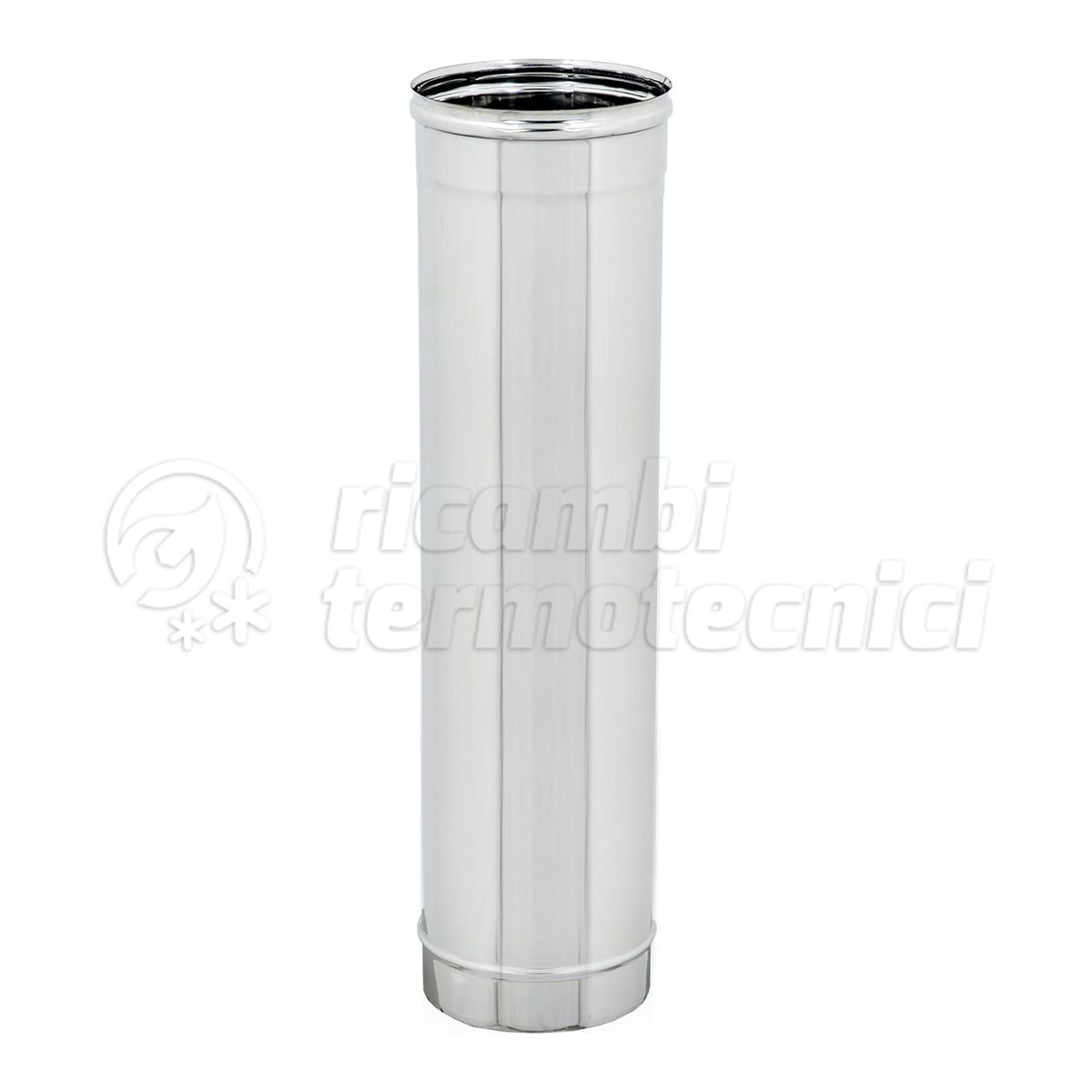 ELEM.DIRITTO L.500 INOX D.350