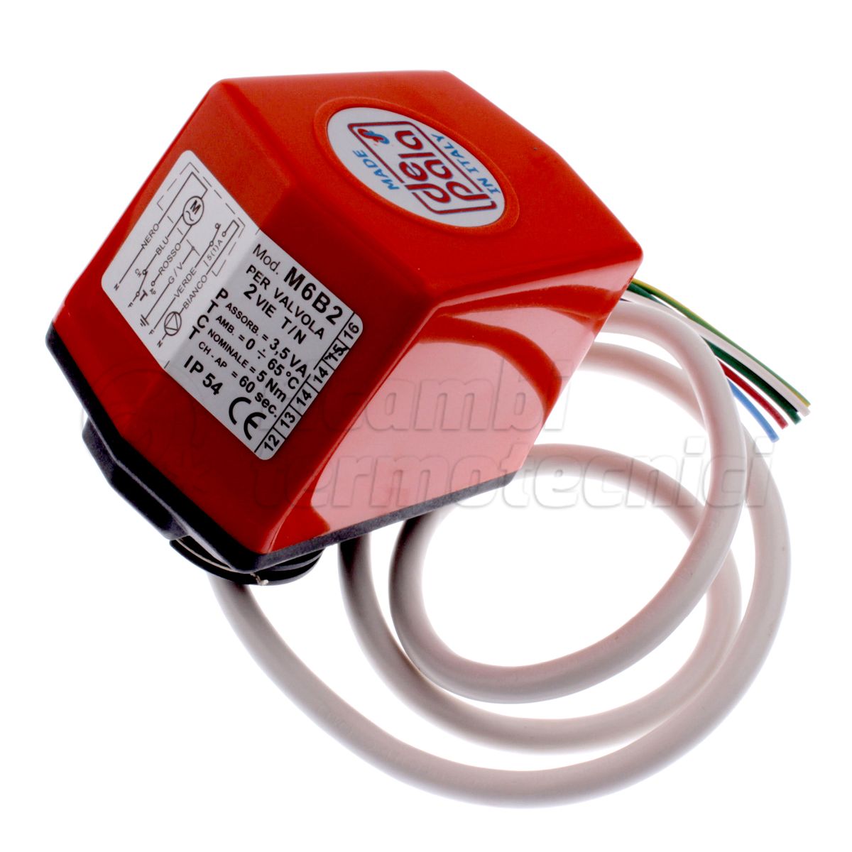 MOTORE DE PALA PER VALVOLA DI ZONA 2 VIE DA 1/2" FINO A 1"1/2 230V