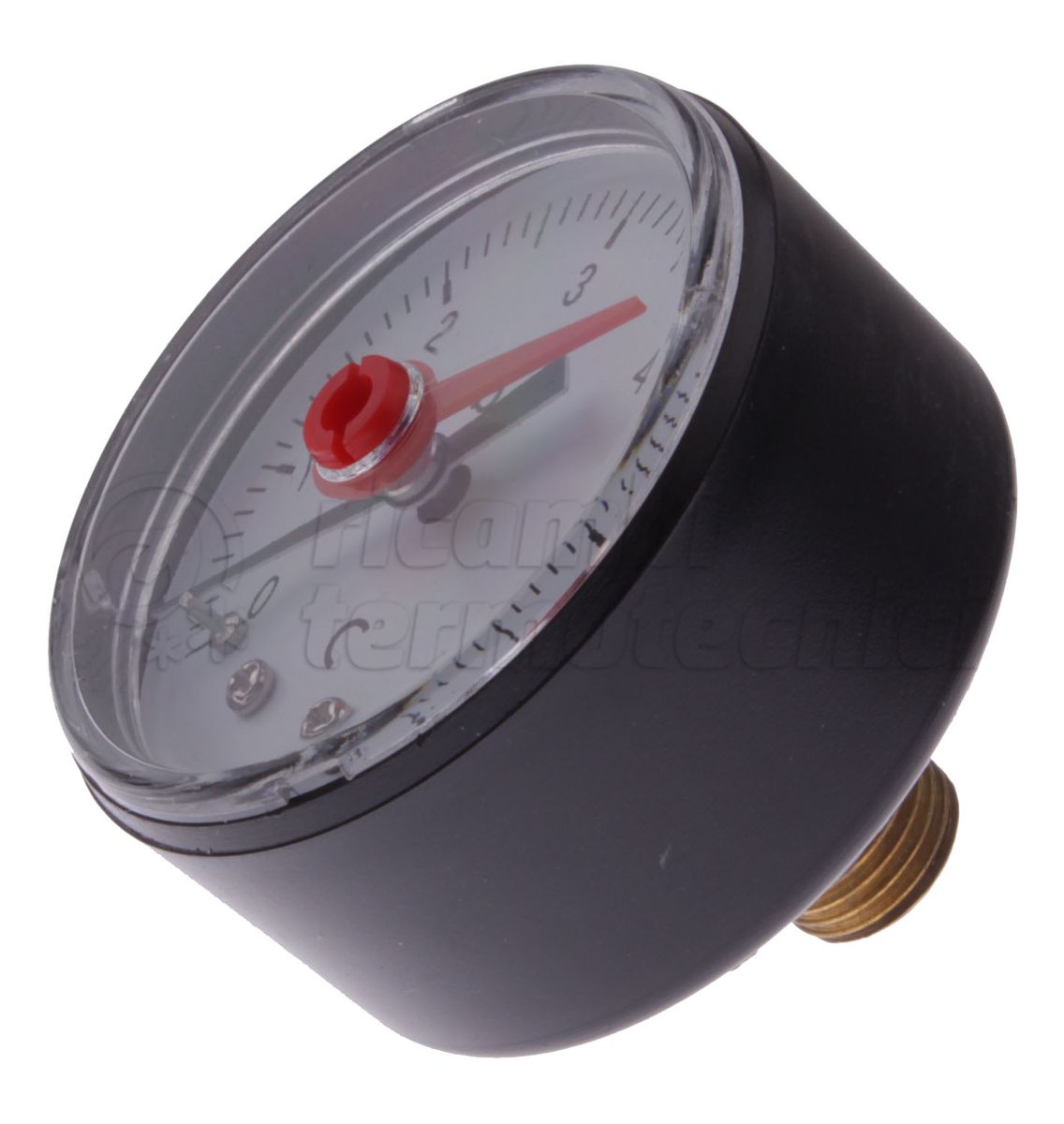 MANOMETRO ATTACCO POSTERIORE PER ACQUA D.63 1/4" 0-6BAR
