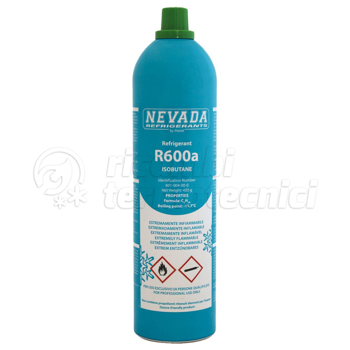 BOMBOLA FREON R600A KG. 0,420