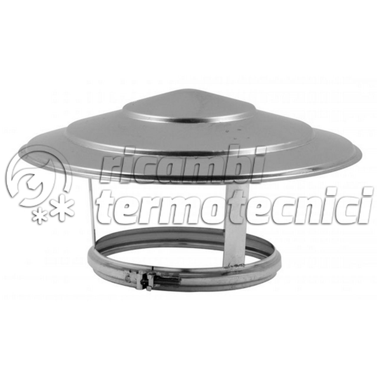 CAPPELLO PARAP. INOX D.230