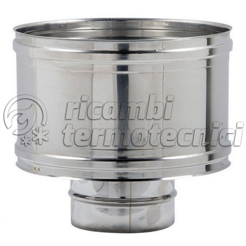 CAPPELLO ANTIVENTO INOX D.230