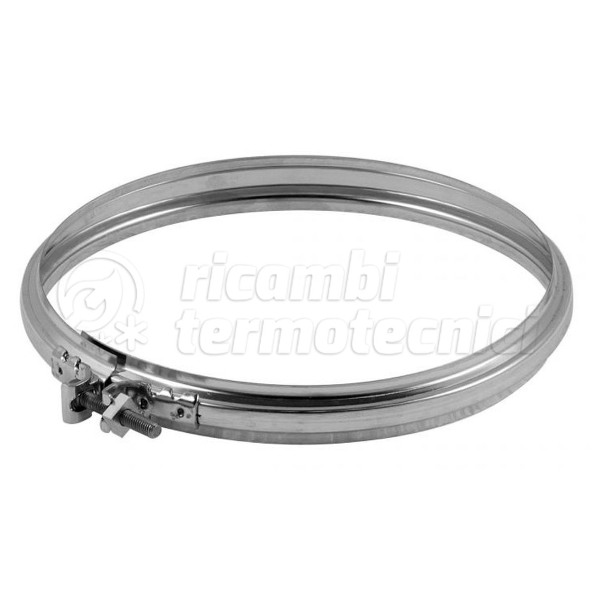 FASCETTA DI BLOCCAGGIO INOX D.350