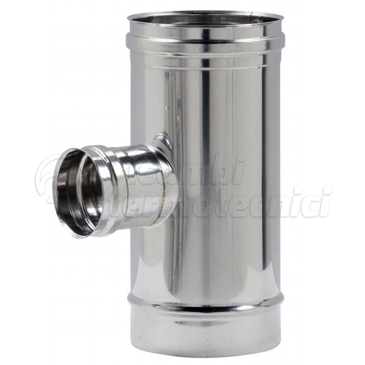 RACCORDO A T RIDOTTO 80 INOX D.180