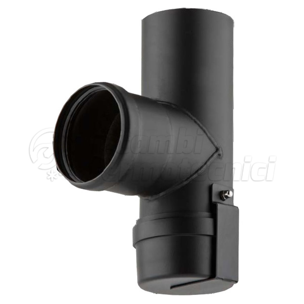 RACCORDO A T 90° NERINO D.80 C/TAPPO