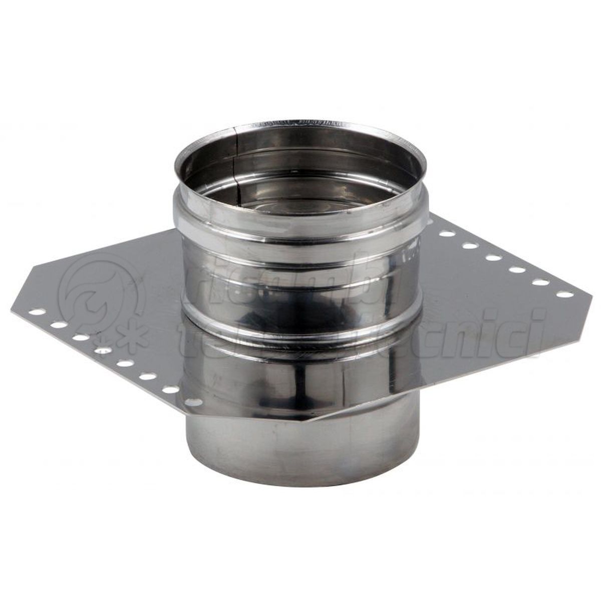 SUPPORTO A SOLAIO INOX D.130