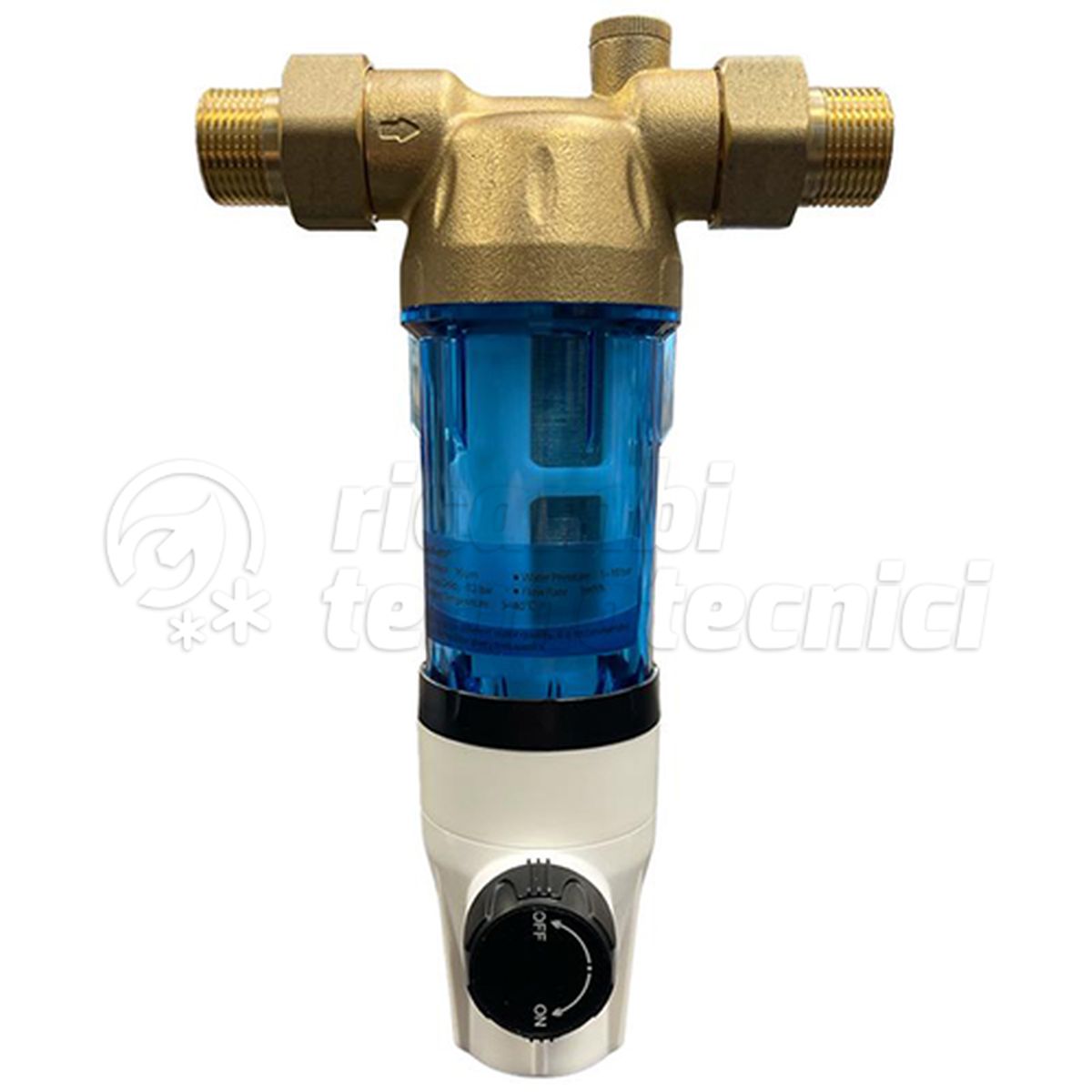 MAYCHEM FILTRO ACQUA AUTOPULENTE CON ATTACCHI 3/4" M/M