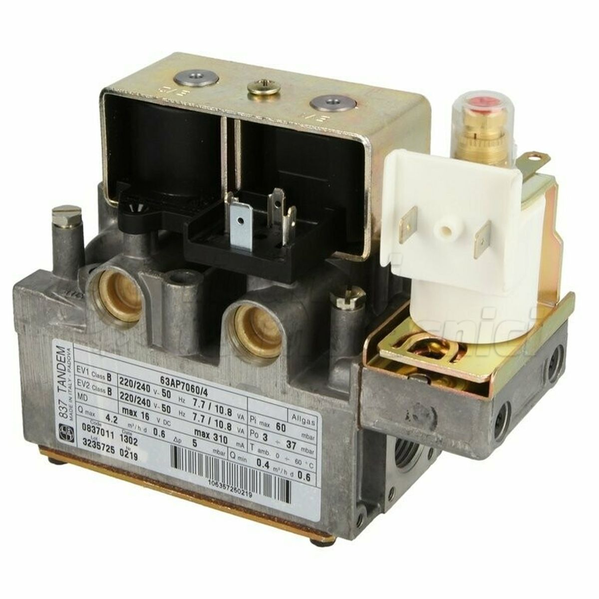VALVOLA GAS SIT NOVA 837 TANDEM 0837011