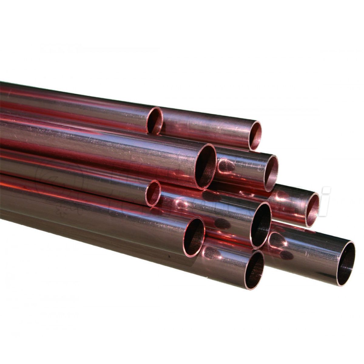TUBO RAME NUDO IN VERGHE 25,40 X 1 (1")