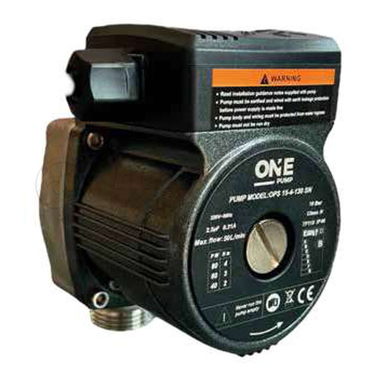 ONE PUMP CIRCOLATORE SANITARIO OPS 20-4-130 SN (PROLUNGA A 150 MM- 1" 1/4)