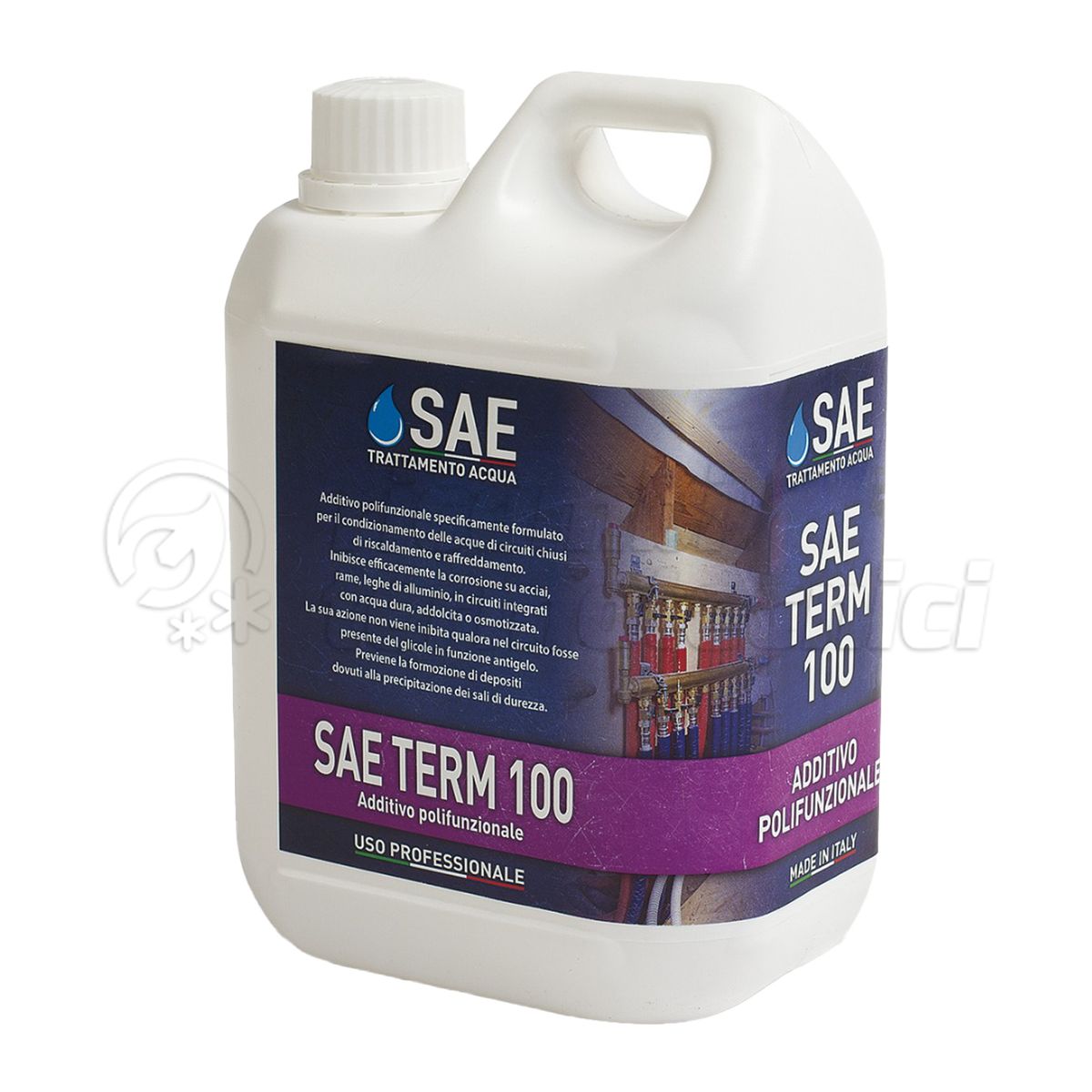 SAE INIBITORE CORROSIONE IMP. RISCALDAMENTO SAE TERM 100, BOTTIGLIA  1KG 