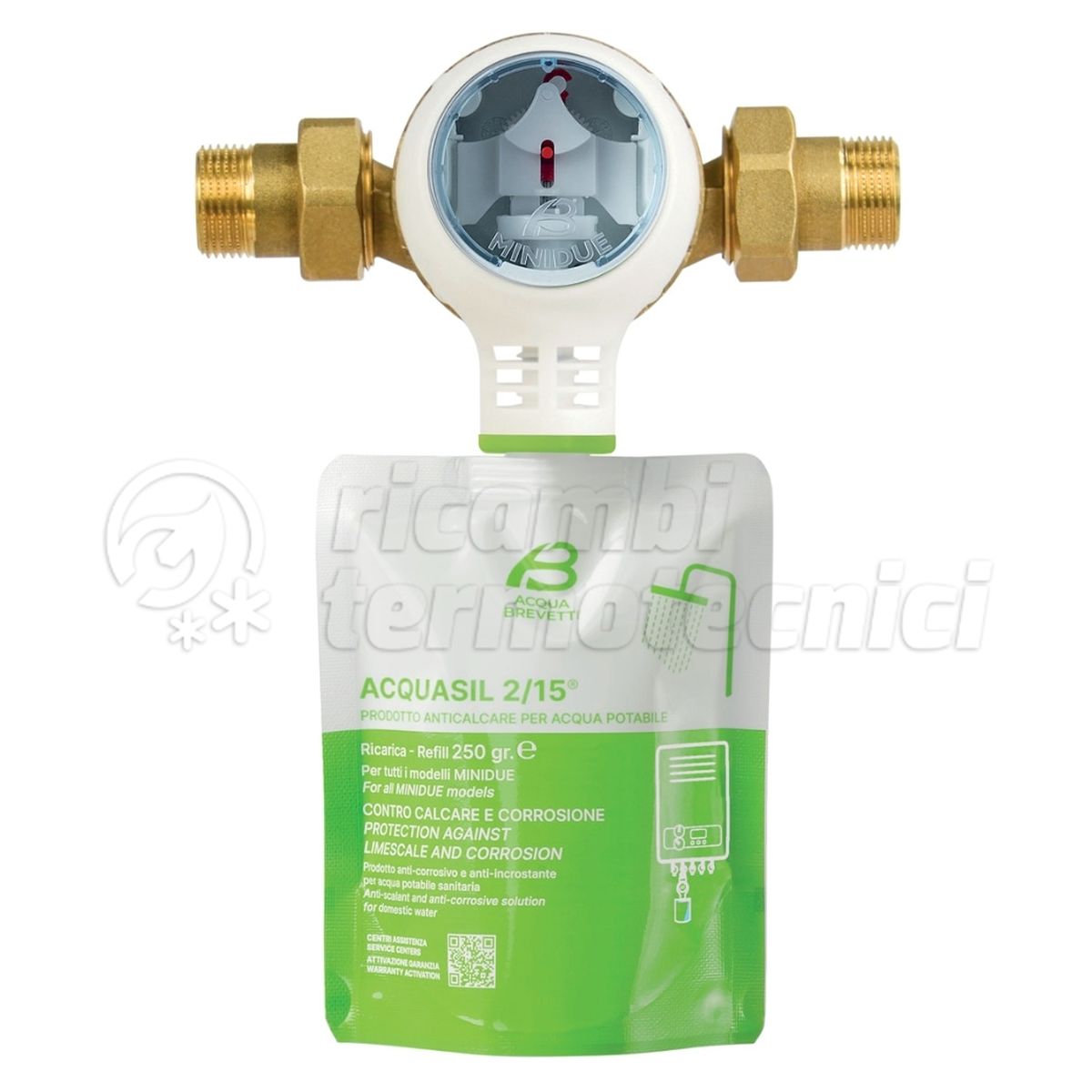 MINIDUE OTTONE POMPA DOSATRICE 3/4'' M PM111