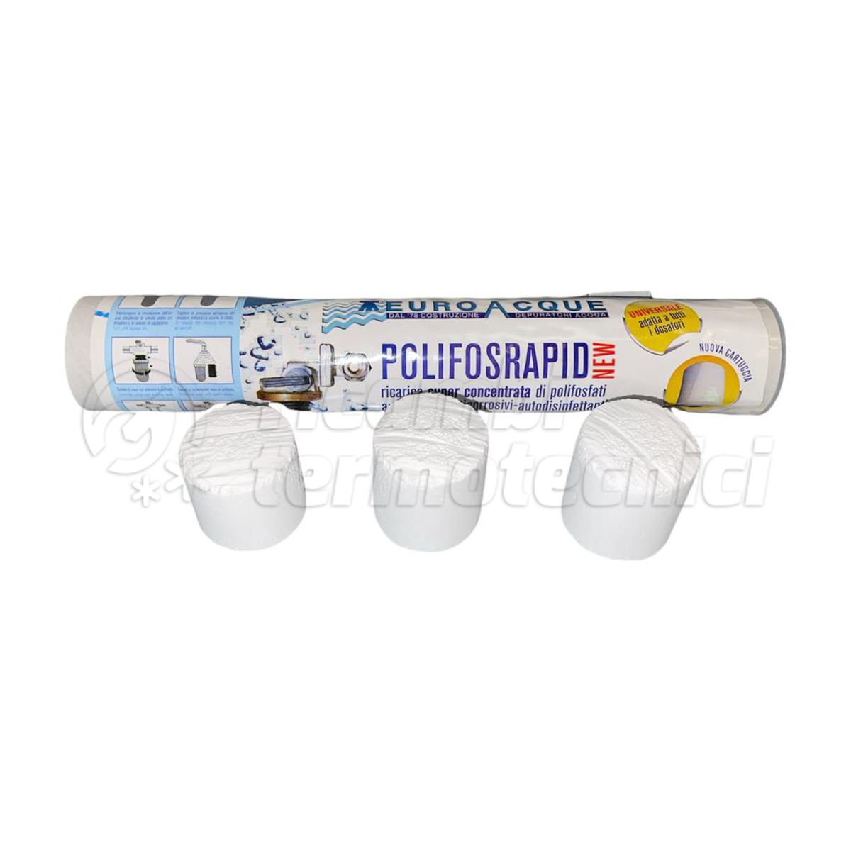 RICARICHE POLIFOS IN CILINDRETTI 5 PZ - NEW