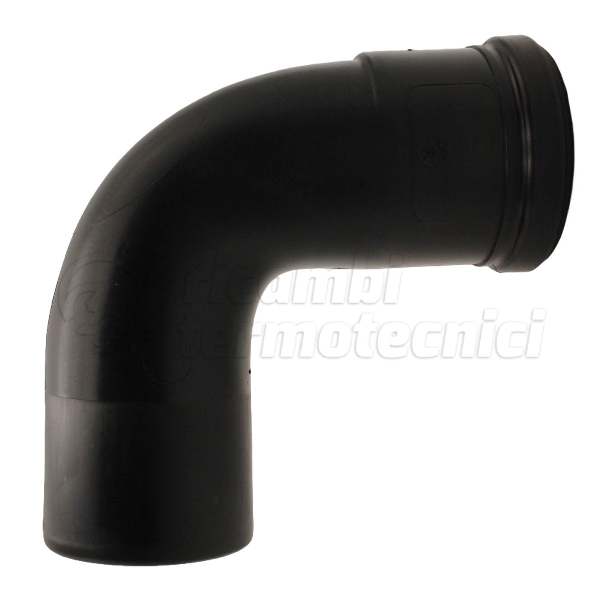 CURVA 90 PPH 80 - NERA ANTI UV 