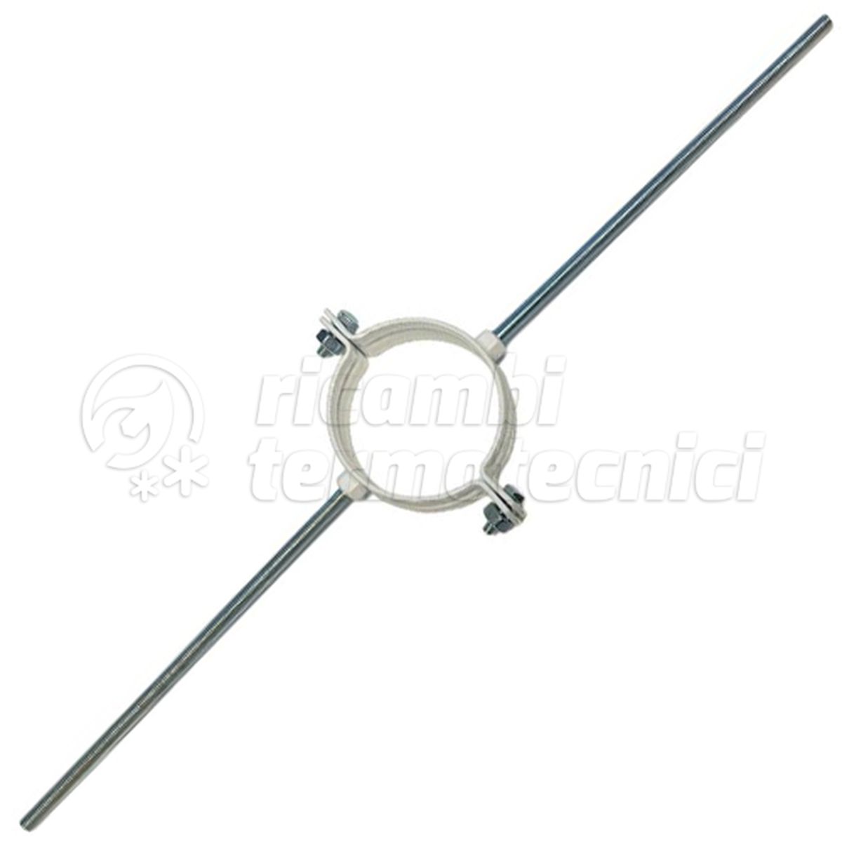 COLLARE PER SUPPORTO A MURO ORIZZONTALE D.80 
