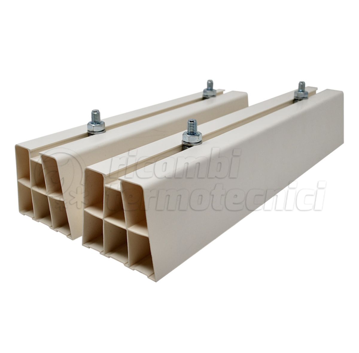 BASE A PAVIMENTO X UNITA' ESTERNA 450X80X80 BIANCA