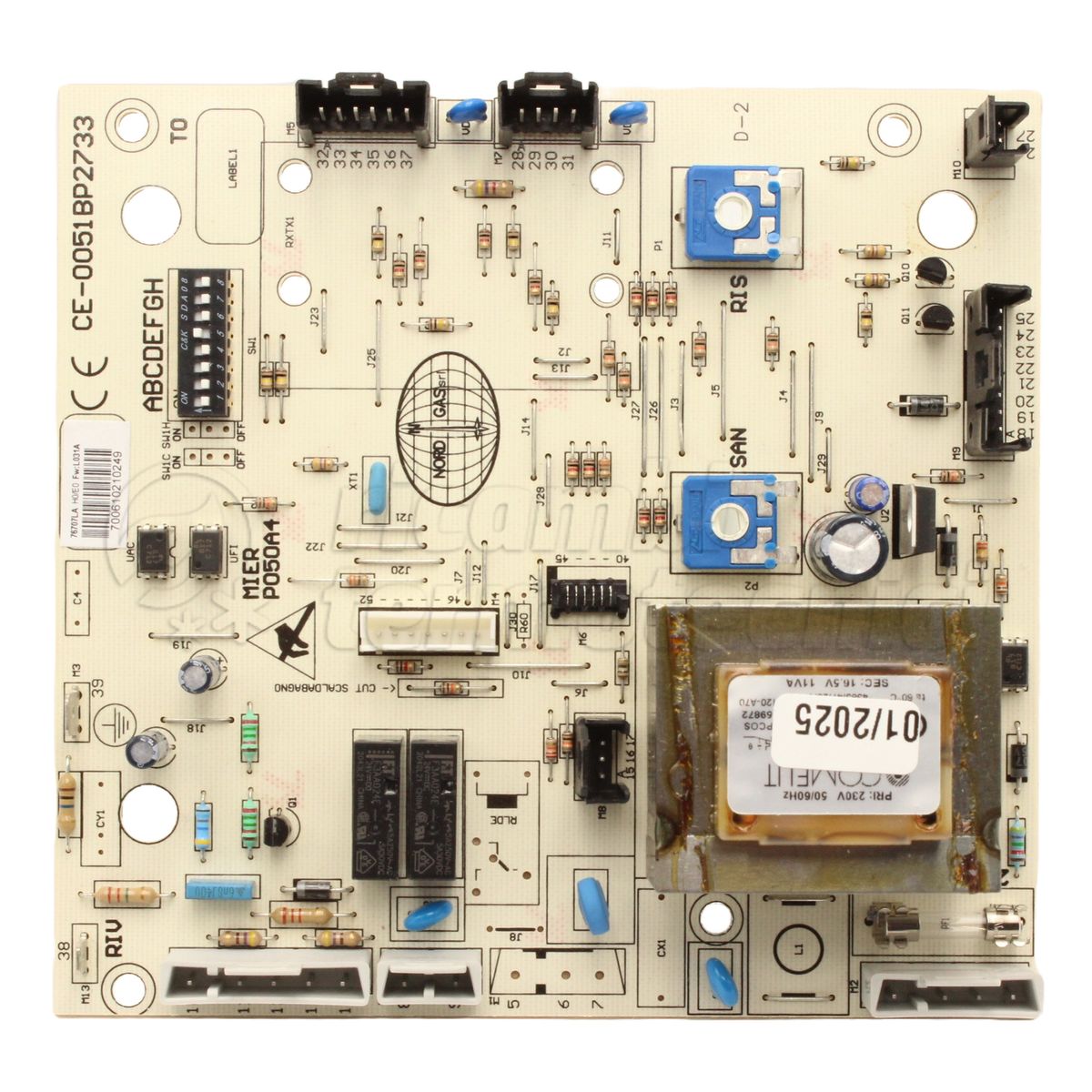 RADIANT SCHEDA ELETTRONICA EX RAD76666LA