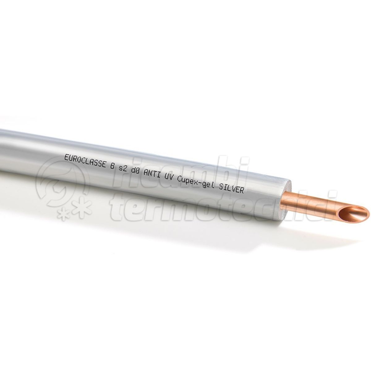 TUBO CONDIZIONAMENTO GEL SILVER 3/8" - 9,52MM  1,00 - ROTOLO DA 50 MT