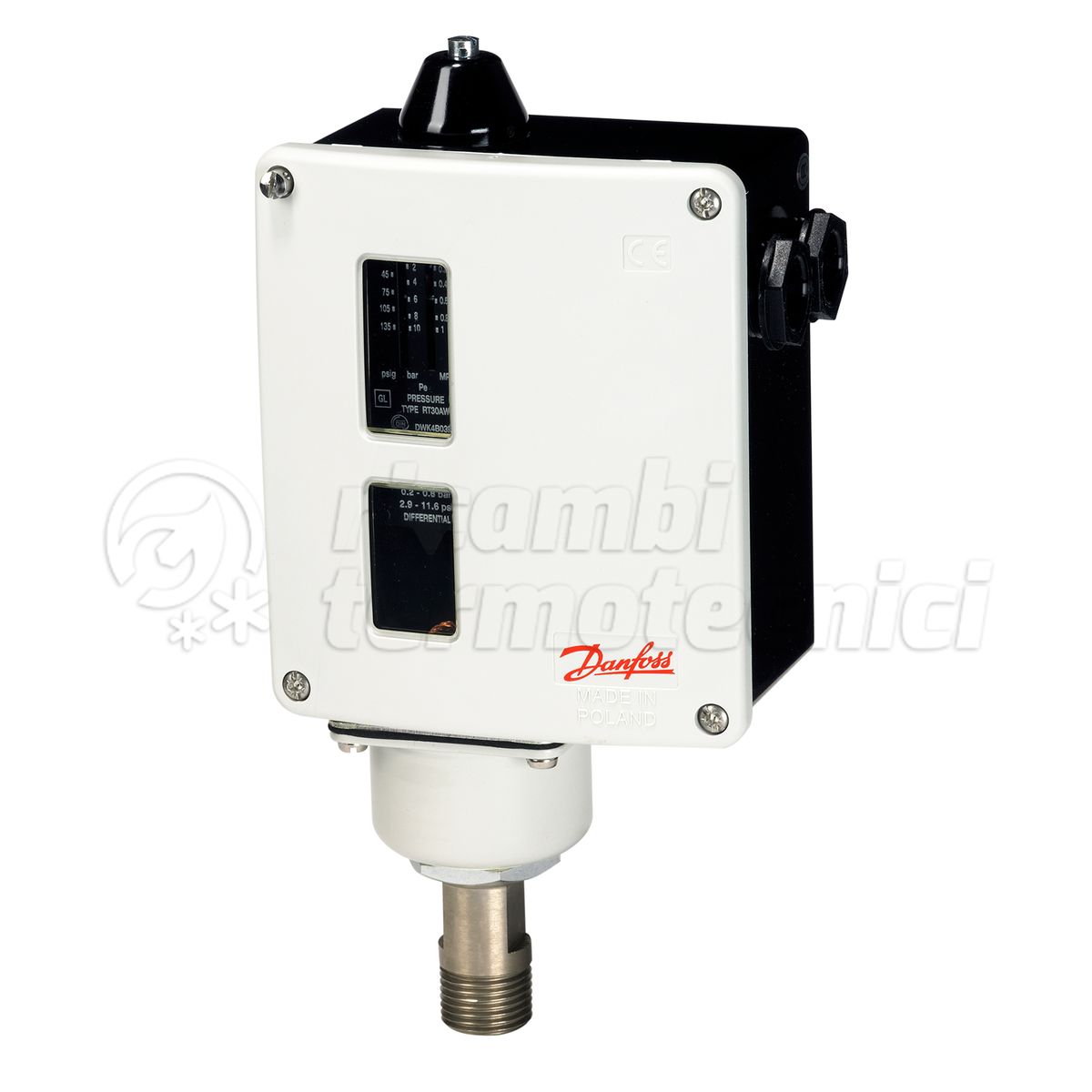 PRESSOSTATO VAPORE DANFOSS RT 116 3/8"