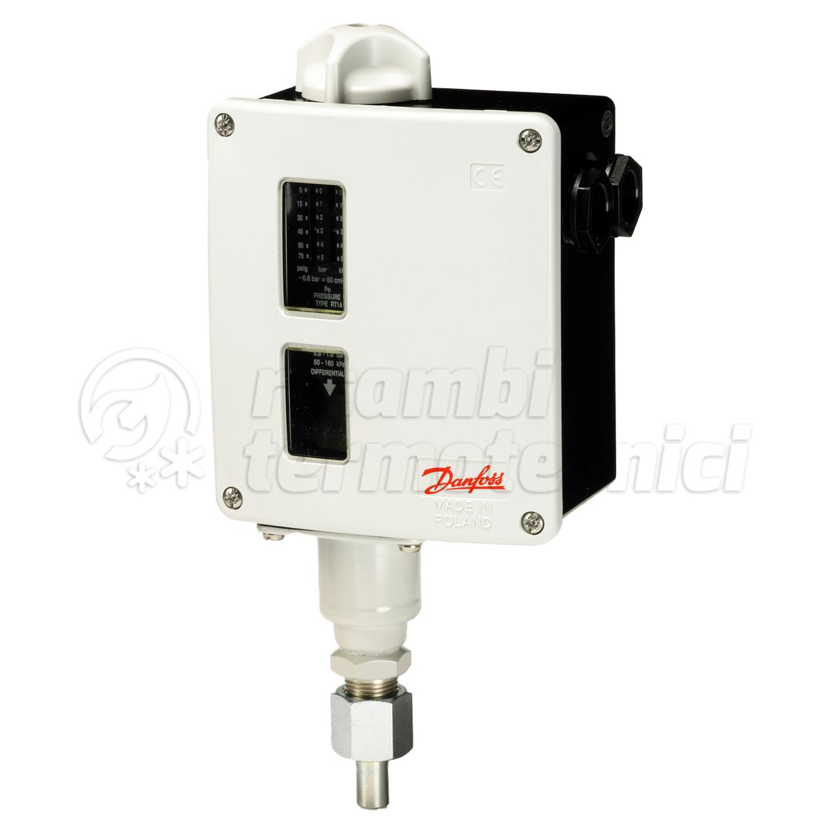 PRESSOSTATO VAPORE DANFOSS RT 5 3/8" 017-525566