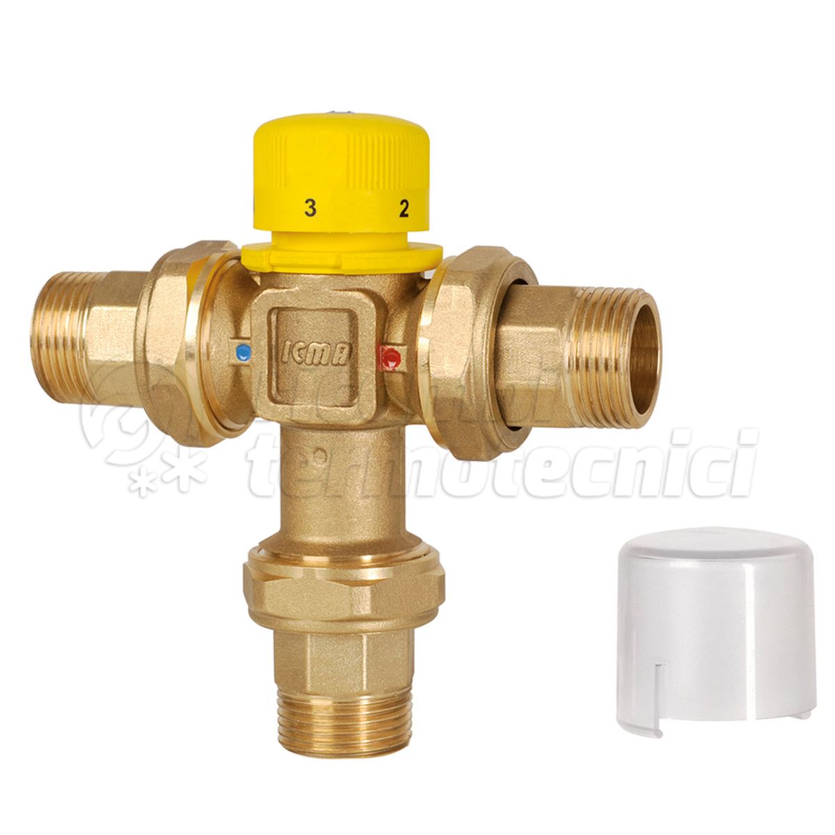 ICMA DEVIATORE TERMOSTATICO X IMP. SOLARI 3/4"
