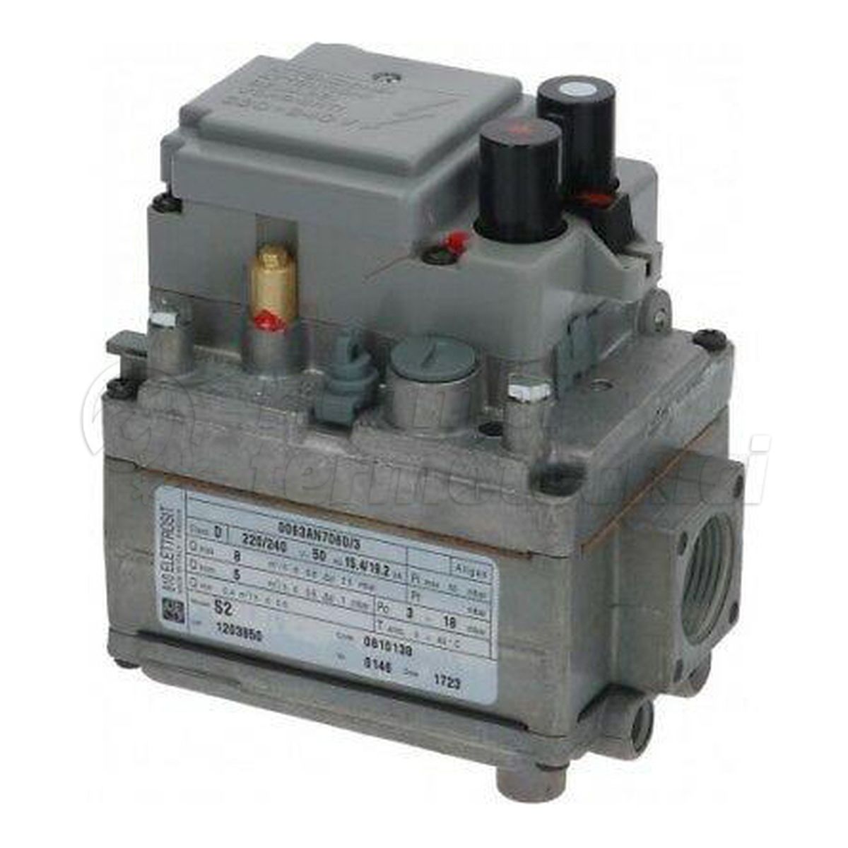VALVOLA GAS SIT S2 3/4" ATT.LATERALI 0810122