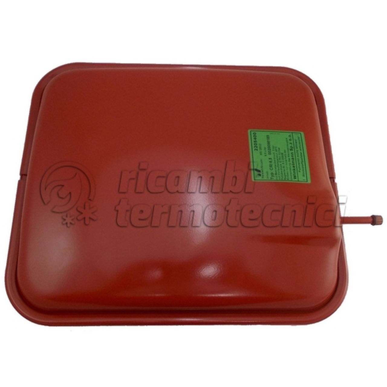 VASO ESPANSIONE QUADRATO 6,5 LT.