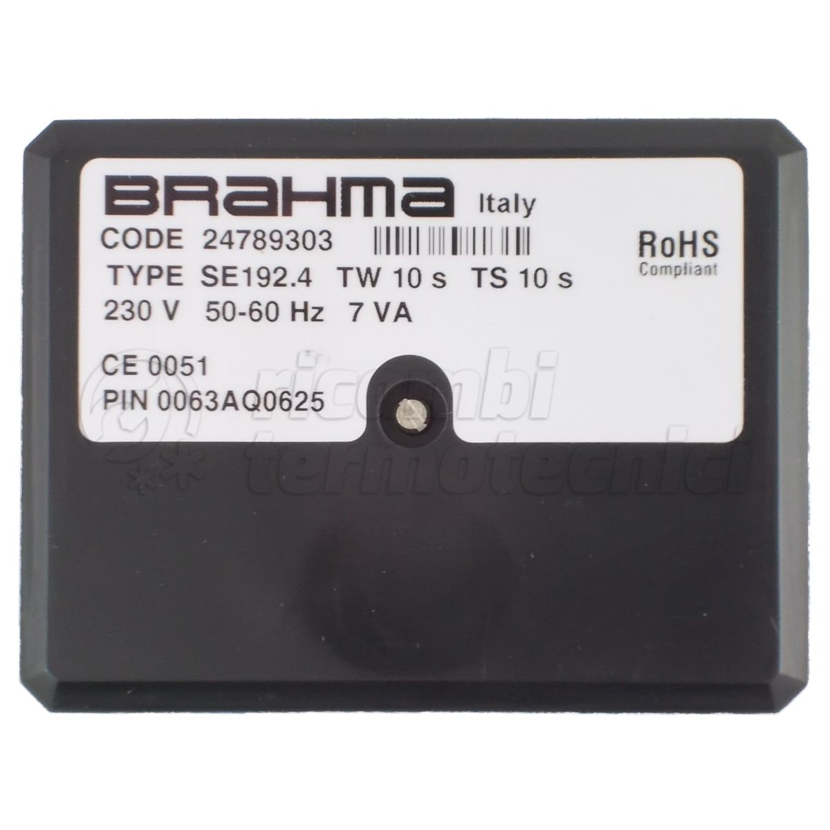 APPARECCHIATURA SCHEDA BRAHMA X BRUC. SE192.4