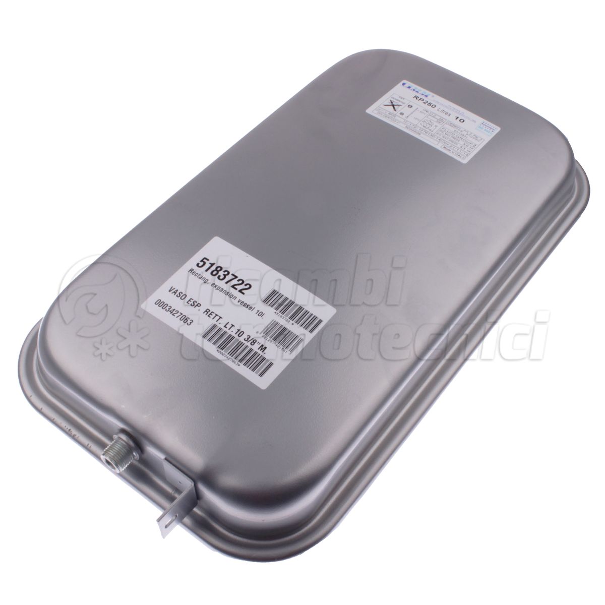 SIME VASO ESP. RETT. LT.10 3/8"M.