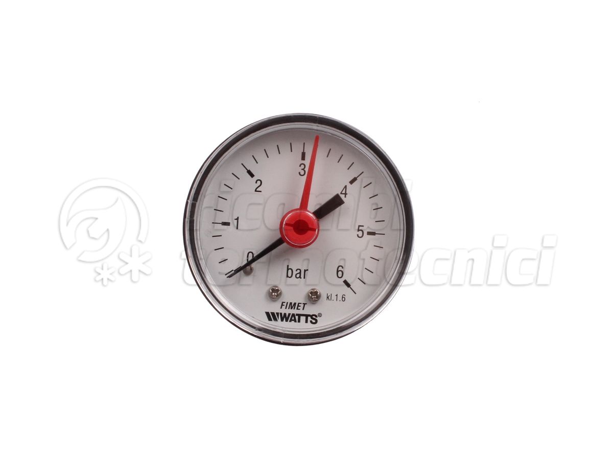 SIME MANOMETRO 1/4" 0-4 BAR