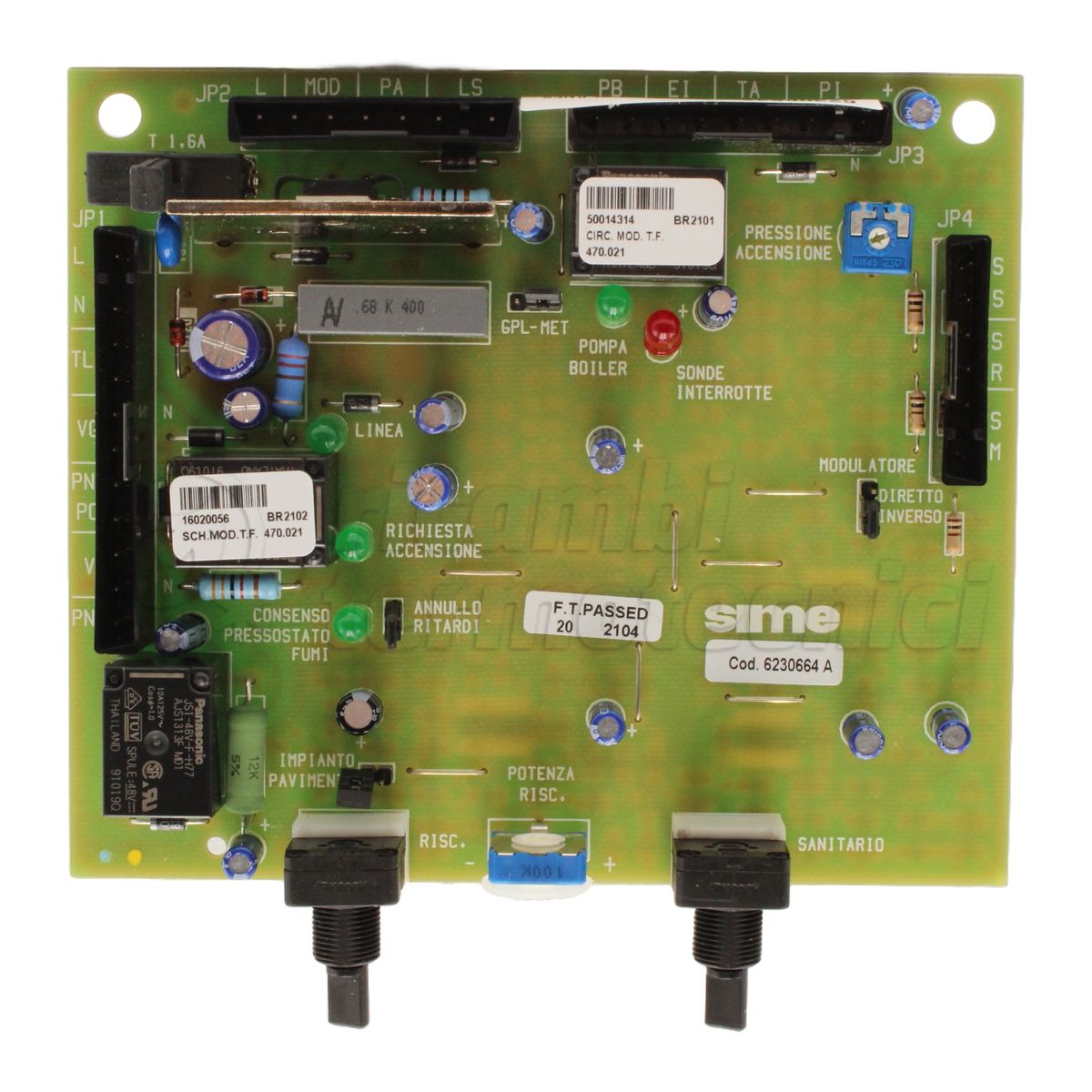 SIME SCHEDA ELETTRONICA SIME