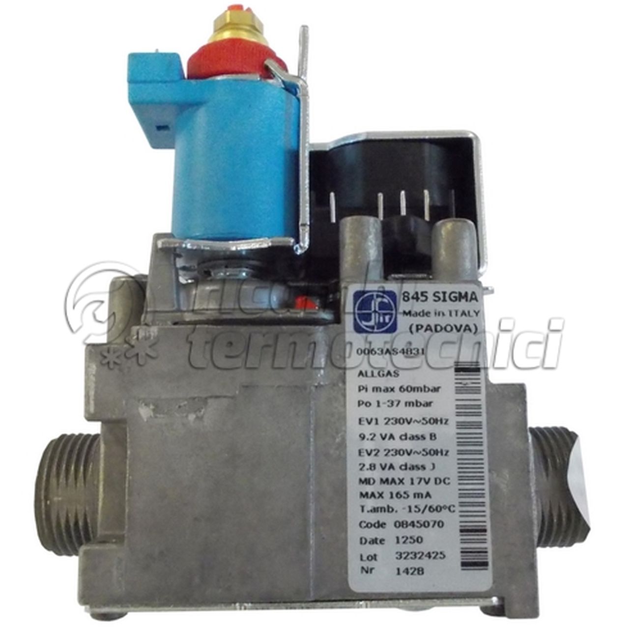 SILE ELETTROVALVOLA SIGMA  (SR.COM)