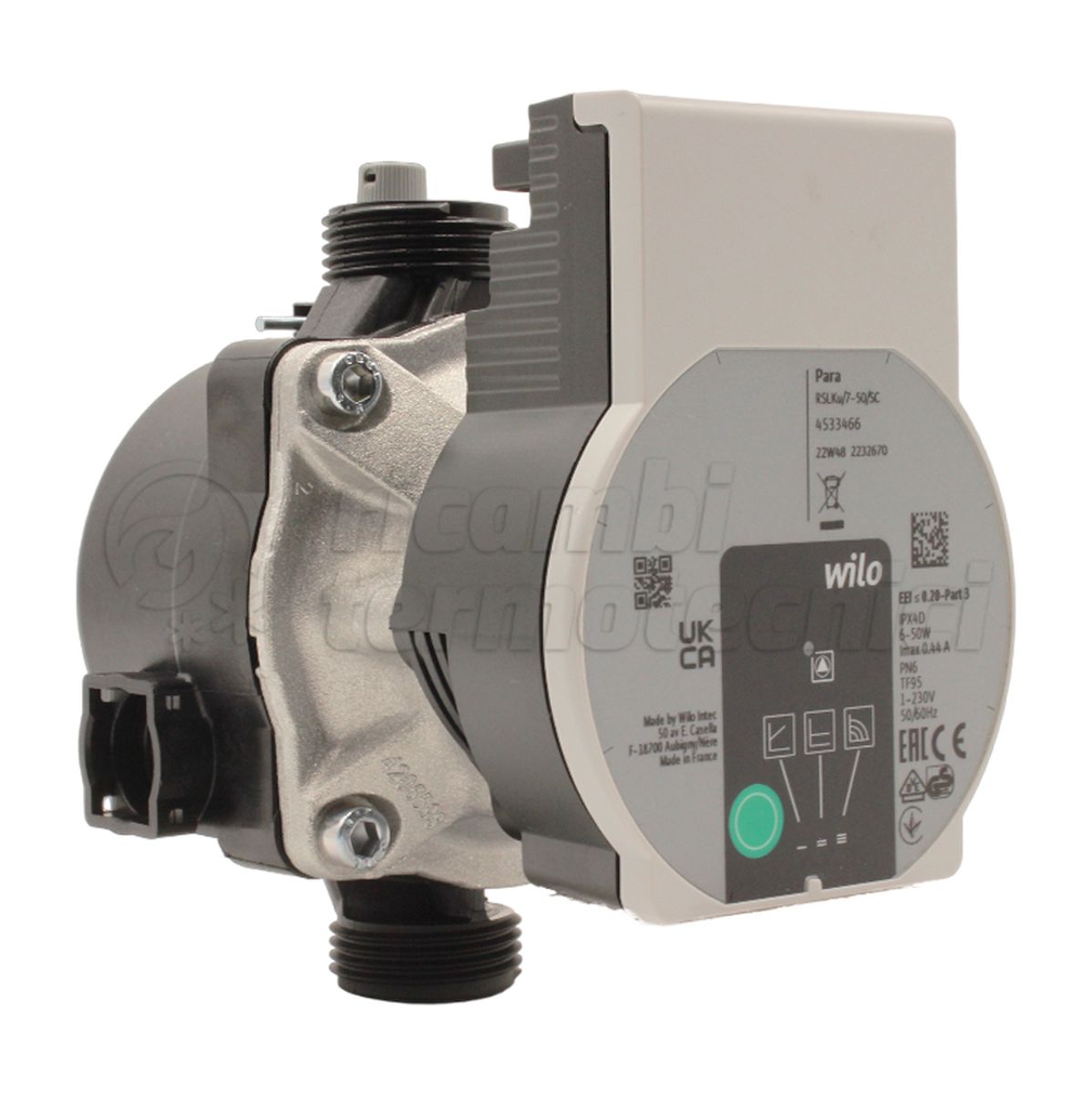 SILE R12010392X CIRCOLATORE WILO PARA RSLKU/7-50/SC-12