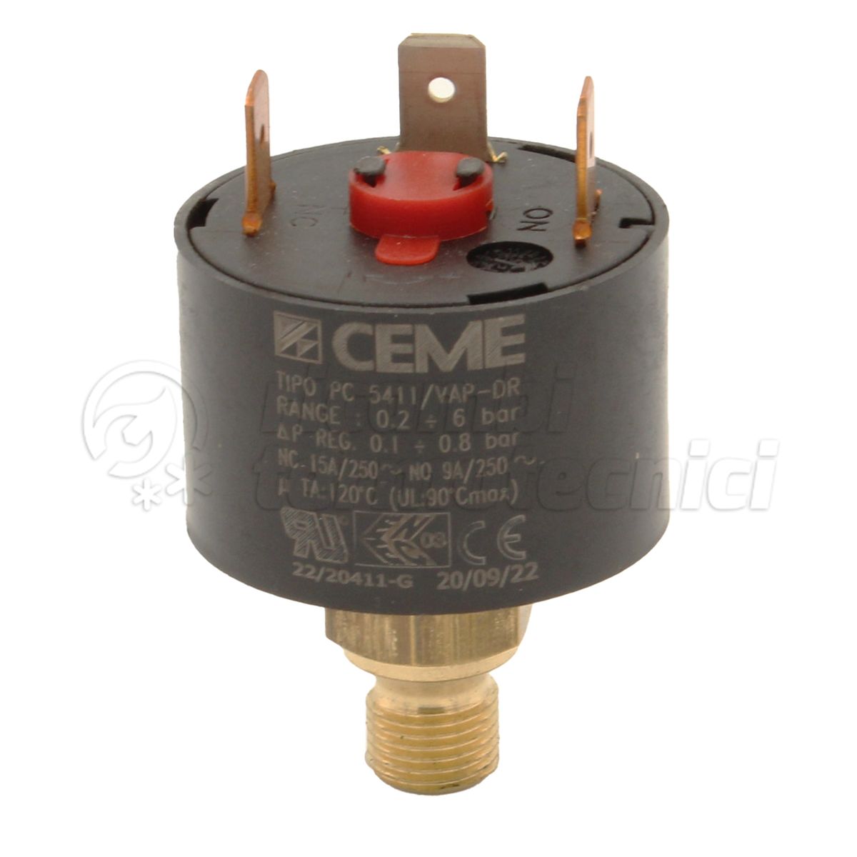 SILE R22090035X PRESSOSTATO C.E.M.E PC G.1/8"