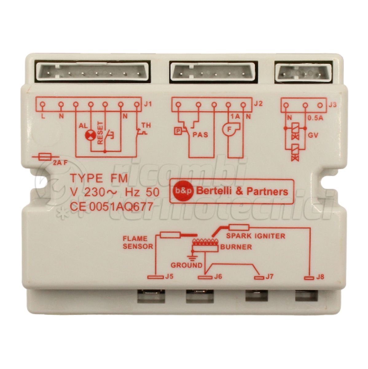 SILE CENTRALINA B & P FM02 TA2 TS10