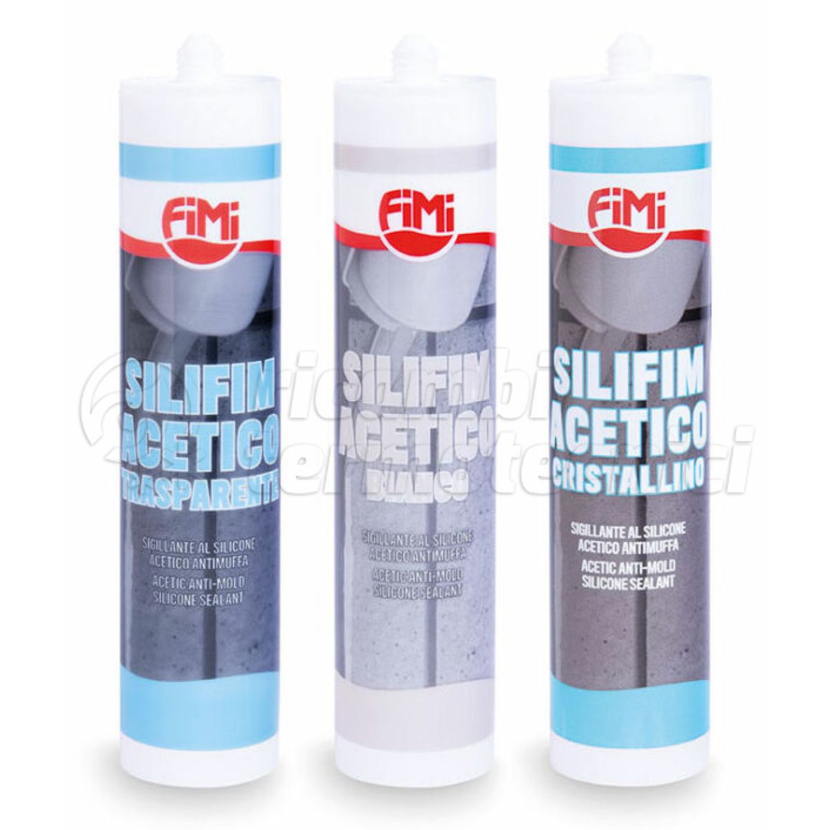 FIMI SIGILLANTE SILICONE TRASPARENTE ANTIMUFF