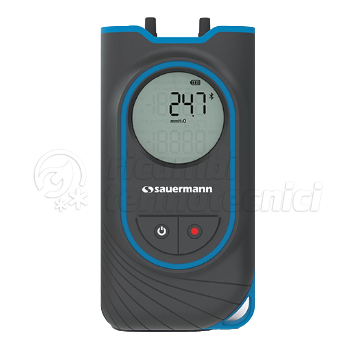 SAUERMANN MANOMETRO DIFFERENZIALE PALMARE CON DISPLAY RANGE+/-150 MBAR -TRASMISSIONE DATI WIRELESS