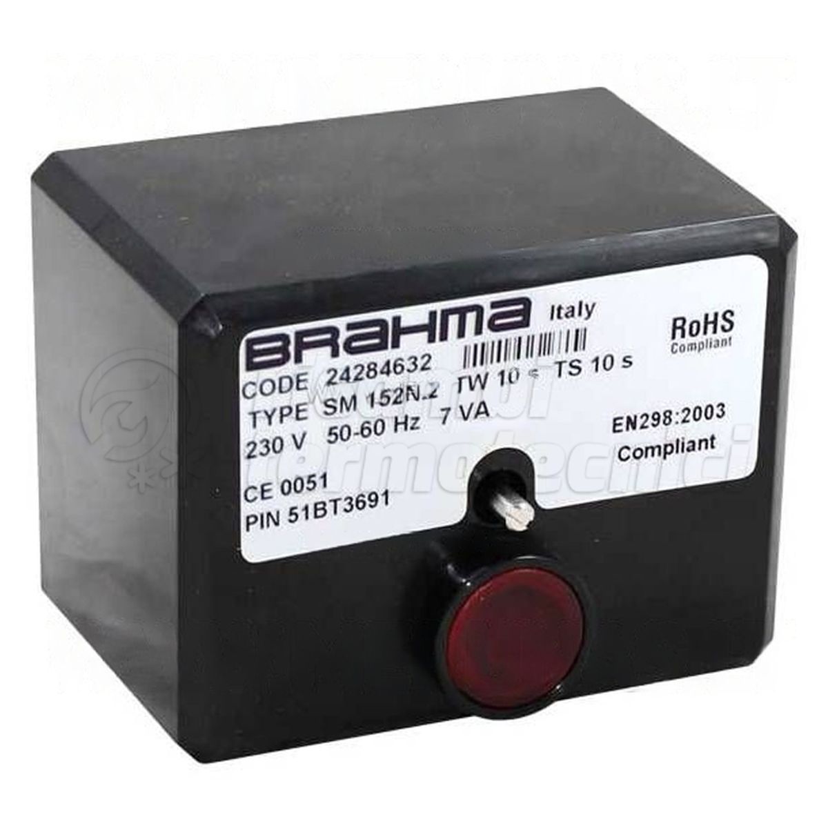 APPARECCHIATURA SCHEDA BRAHMA  SM 1522 TW10 S TS10S