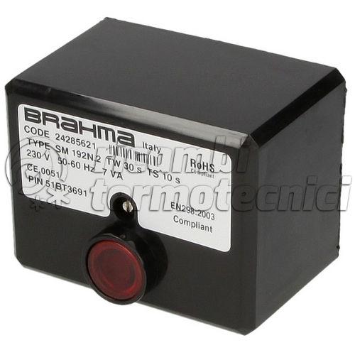APPARECCHIATURA SCHEDA BRAHMA SM192.2 TW10 TS5