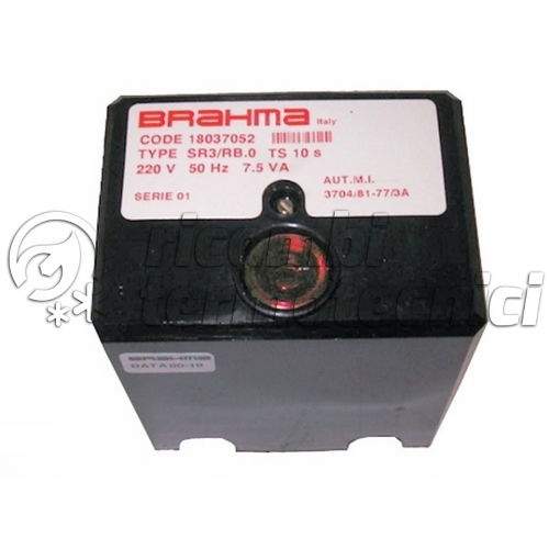 APPARECCHIATURA SCHEDA BRAHMA SR3/RBO