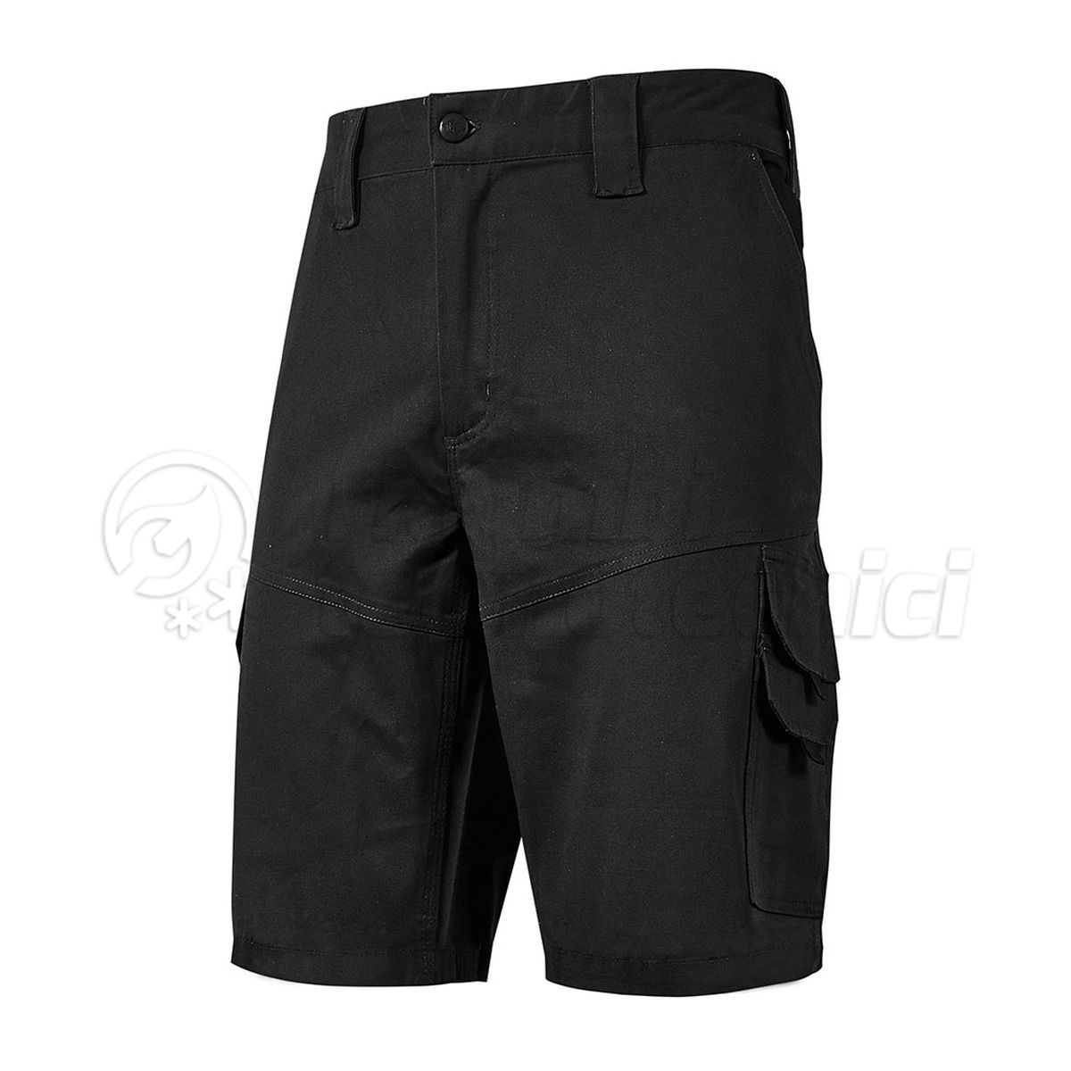 U-POWER PANTALONE CORTO BONITO BLACK CARBON TAGLIA XL