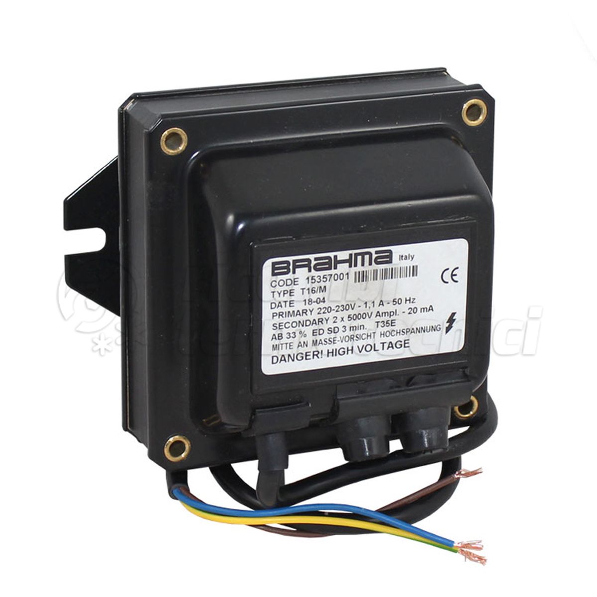 TRASFORMATORE BRAHMA T16M 2 POLI