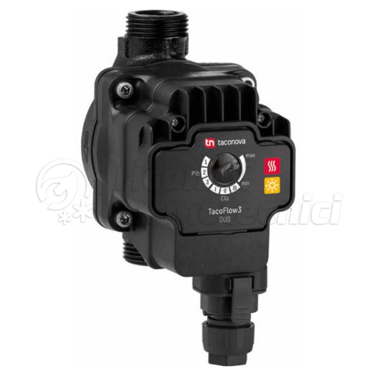 CIRCOLATORE TACOFLOW3 DUO  1"1/2  25-60/130  HEATING+SOLAR INT. 130MM