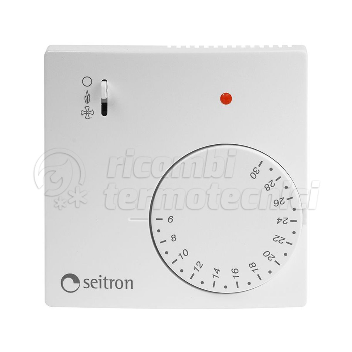 TERMOSTATO AMBIENTE ELETRONICO 230V SPENTO ESTATE/INVERNO