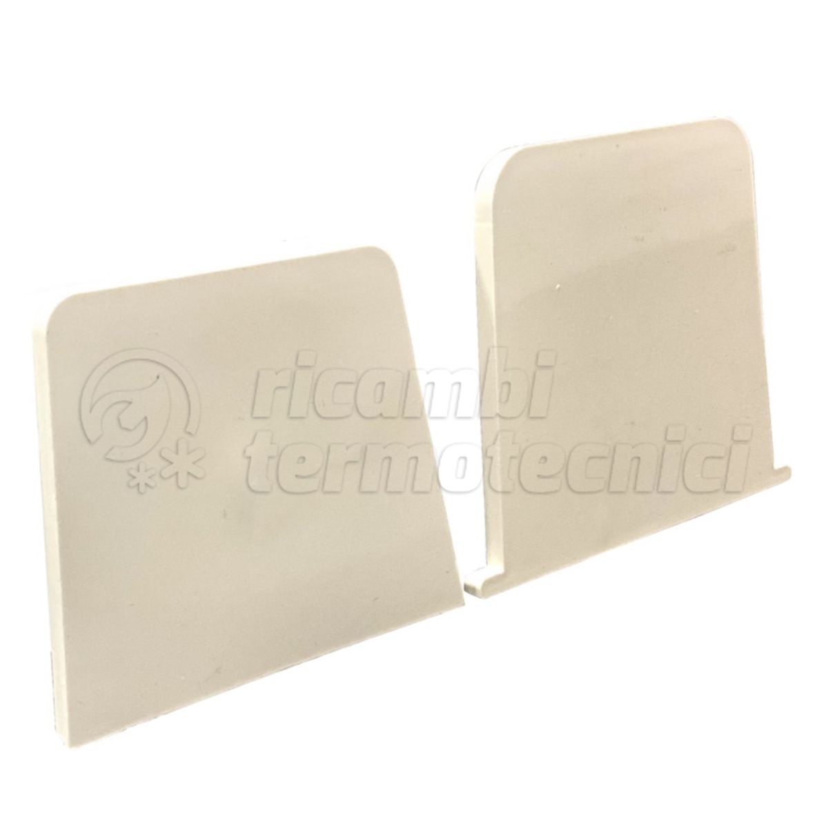 TAPPO X SUPPORTO A PAVIMENTO BIANCO 80X80