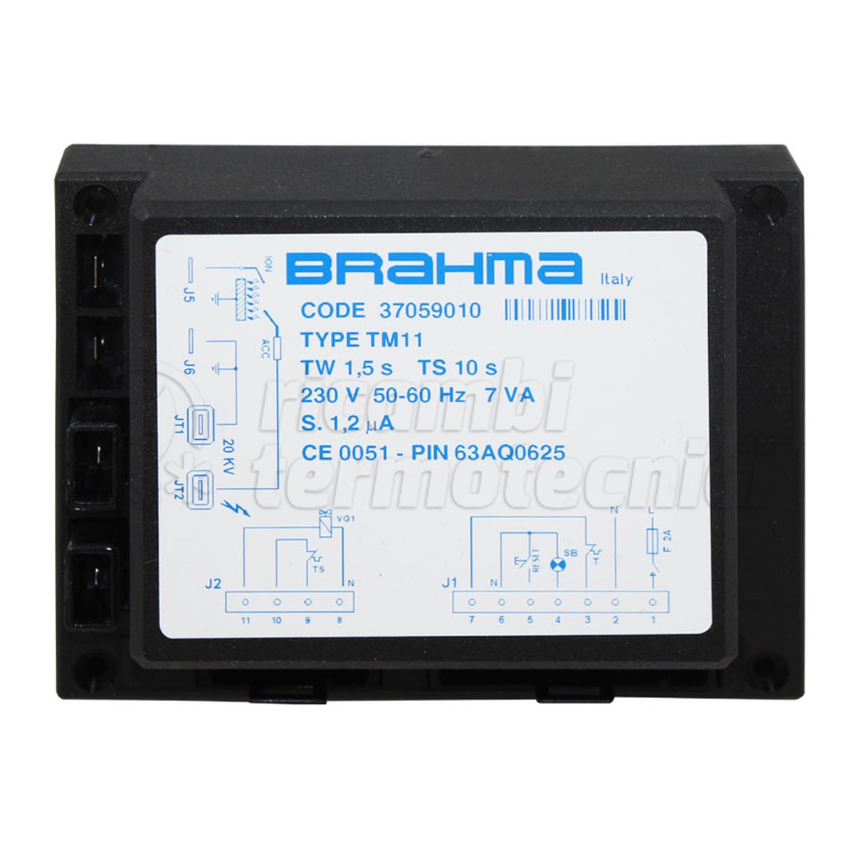 APPARECCHIATURA SCHEDA BRAHMA TM11