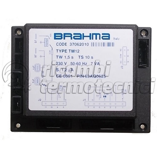APPARECCHIATURA SCHEDA BRAHMA TM12