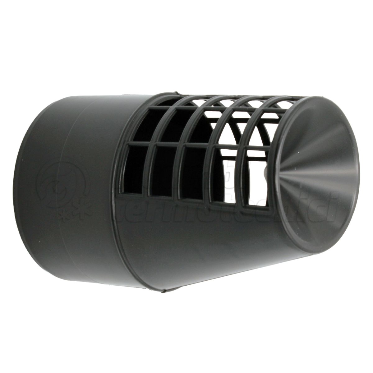 TERMINALE SCARICO .NYLON D.60 NERO
