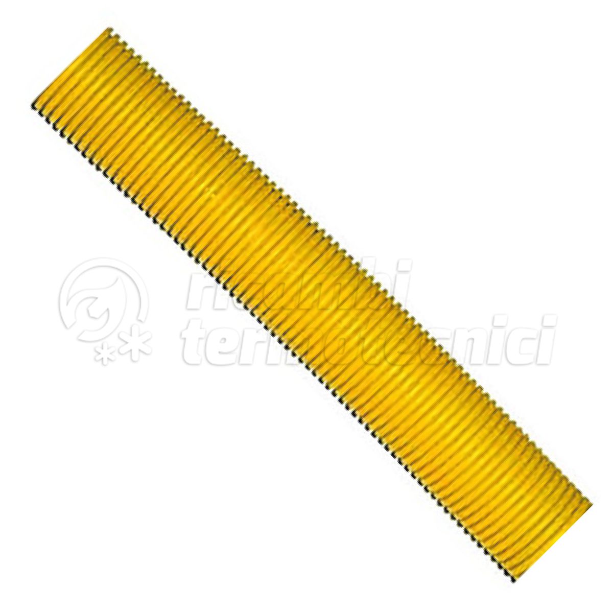 TUBO PVC GIALLO D.20 INTERNO D.25 ESTERNO MT.50